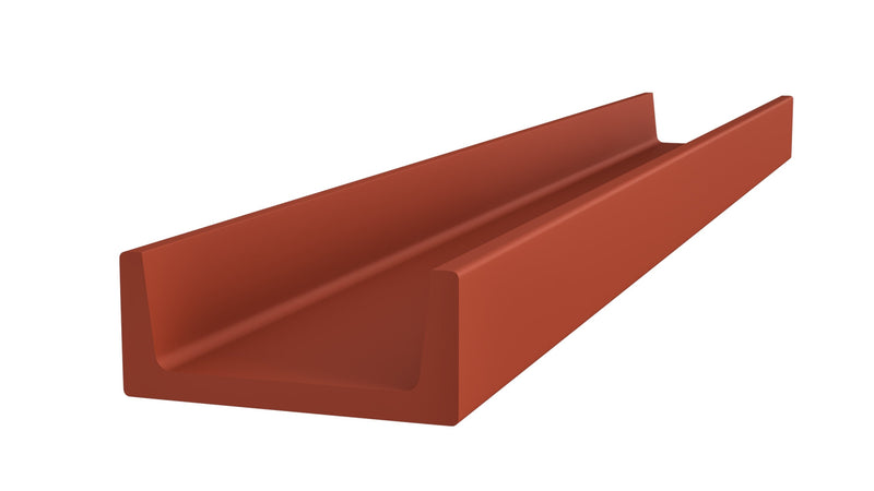 Parallel Flange Channels - Red