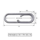Custom Cut & Bent Rebar - Shape Code 33 - NextDaySteel