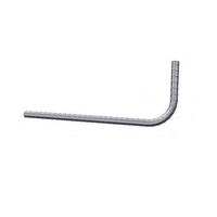 Custom Cut & Bent Rebar - Shape Code 12 - Circular Bent L Bar