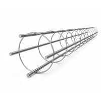 Pile Cage, 4 Main Bars | Welded Pile Reinforcement Cage