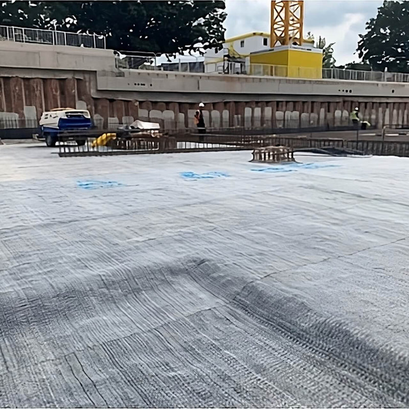 ActiTex Bentonite Membrane applied for waterproofing building foundation