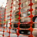 Safety barrier fence in action, providing economical and efficient boundary control