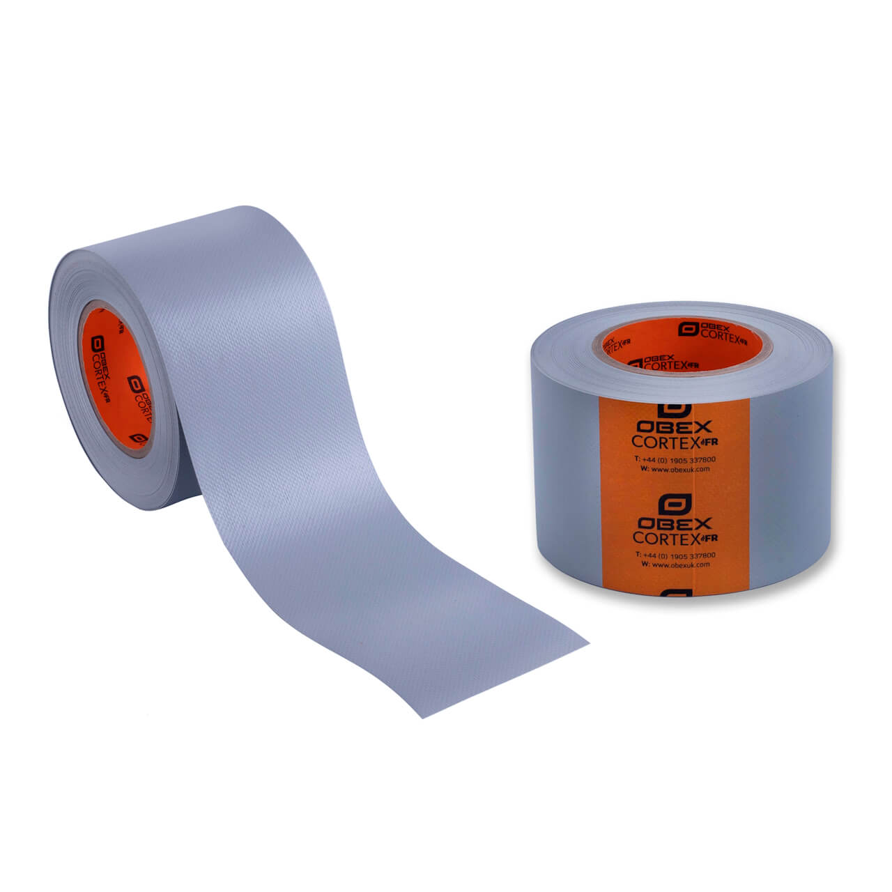 Produktbild von OBEX CORTEX UV Fassadenband 25m X 75mm – Schwarzes Klebeband Für Außenbereich