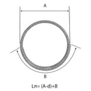 cut and bent shape code 75 with measurements