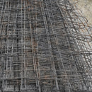 D49 steel beam wrapping mesh, 2.5mm wire, for structural reinforcement in construction