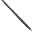 Durable steel road form pin for concrete formwork stability