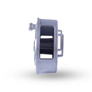 Side view of Aluminium Wire Dispenser, compatible with all wire coatings.