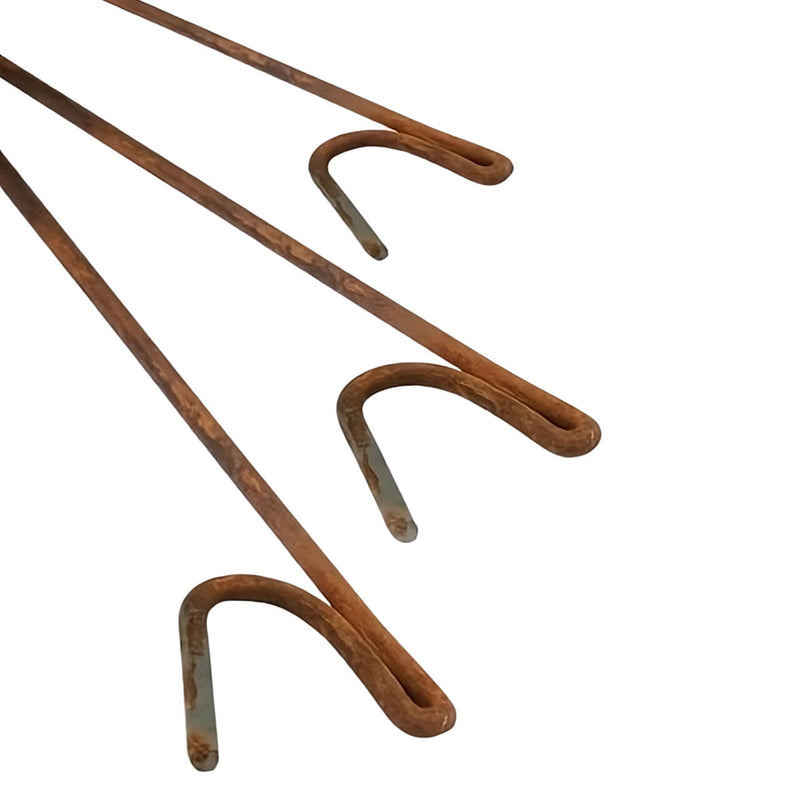 Steel Fencing Pins with Point and hook, Ideal for Barrier Setup