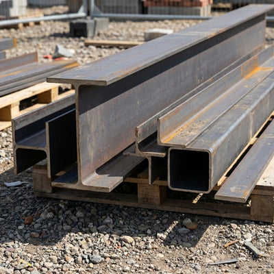 Structural steel beams columns and hollow sections