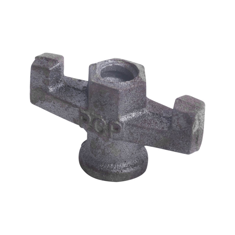 Durable tie rod wing nut for secure formwork assembly