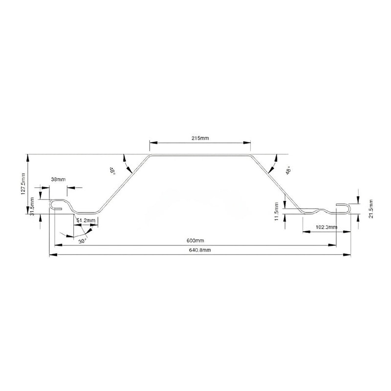 Technical information on FLP 600/6 Interlocking Trench Sheets