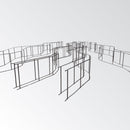 Wire Snake Mesh Spacers for durable, easy concrete slab reinforcement, ensuring DPM safety.