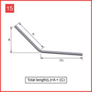 Custom Cut & Bent Rebar - Shape Code 15 - NextDaySteel