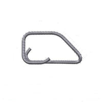 Custom Cut & Bent Rebar - Shape Code 56